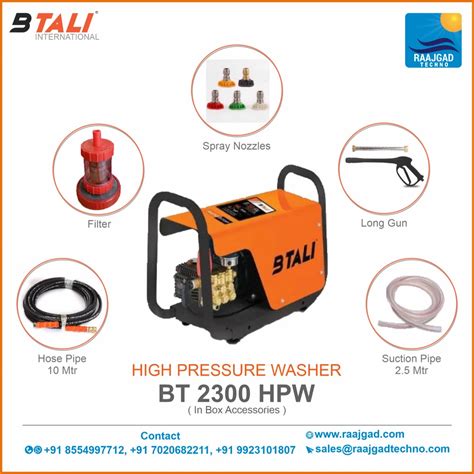 Btali 2300 Hpw High Pressure Washer 4000 Watt 220 Bar At Rs 47000 In Pune