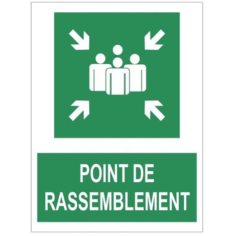 Panneau Point De Rassemblement Sticker A Moi Etiquette Autocollant