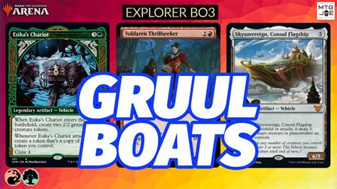 Gruul Vehicles MTG Arena Explorer Metagame Challenge YouTube