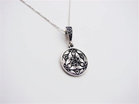 Silver Pendant Armenian Ornament - SunnyArmenia