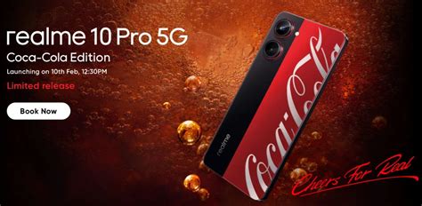 Realme 10 Pro 5G Coca Cola Edition получил дату выхода MegaObzor