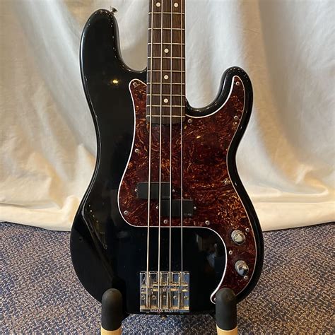 Squier Jv Precision Bass Black Reverb