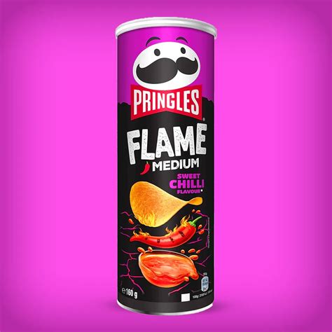 Pringles Flame Medium Sweet Chilli Flavour G