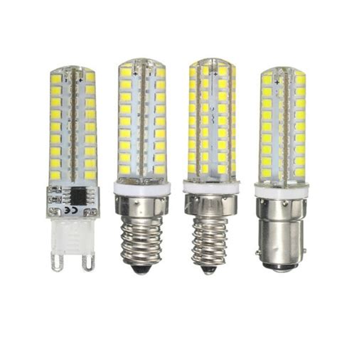 Replace Halogen 9W 2835 SMD 72 LED Lamp Bulb E14 E12 G9 B15 Dimmable