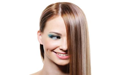 1920x1080 Stylized Face Model Long Hair Brunette Looking Away Wallpaper