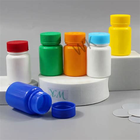 Free Samples Cc Ml Hdpe Drug Grade Empty Plastic Bottle With Screw