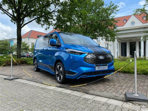 Ford Transit E Custom Electric Van Fleet EV News