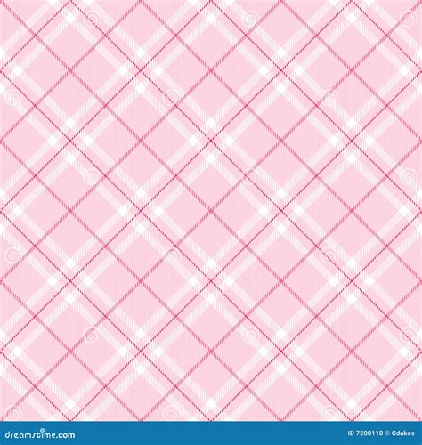 Light Pink Plaid stock vector. Illustration of scrapbook - 7280118