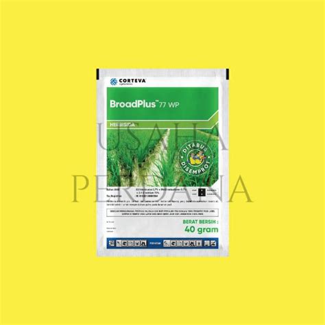 Jual BroadPlus 77 WP 40 Gr Herbisida Obat Racun Pengendali Gulma Rumput