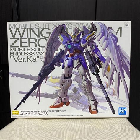 MG 1 100 Wing Gundam Zero Verka Hobbies Toys Toys Games On Carousell