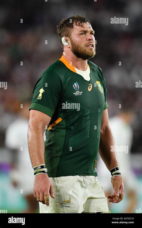 South Africas Duane Vermeulen Looks On During The 2019 Rugby World Cup