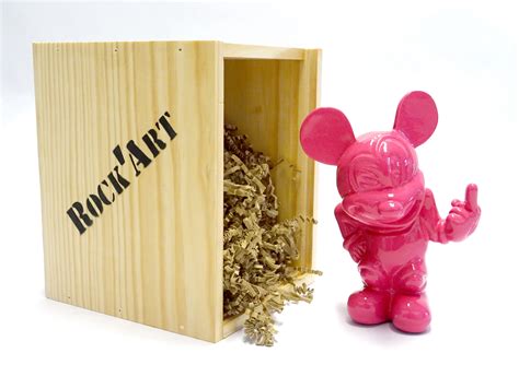 Mickey Fuck Mini Pink By Capocci Design Artsper