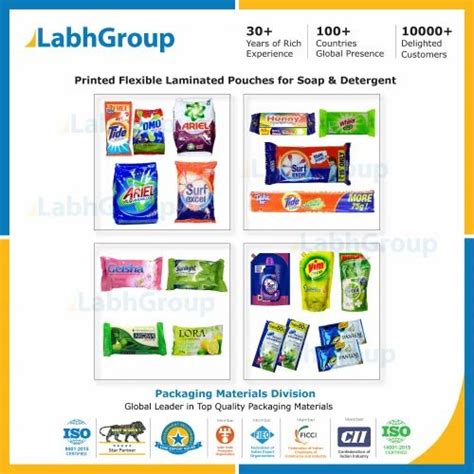 Printed Flexible Pouch Bag For Soap Detergent Packaging At Rs Kg