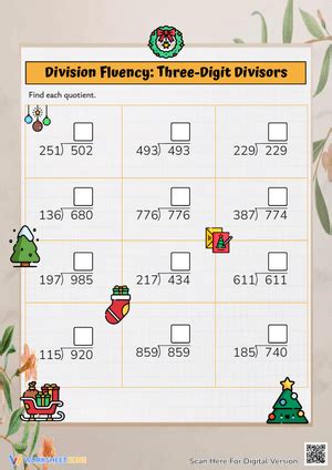 Grade 6 Division With Multi Digit Numbers Worksheets 2024