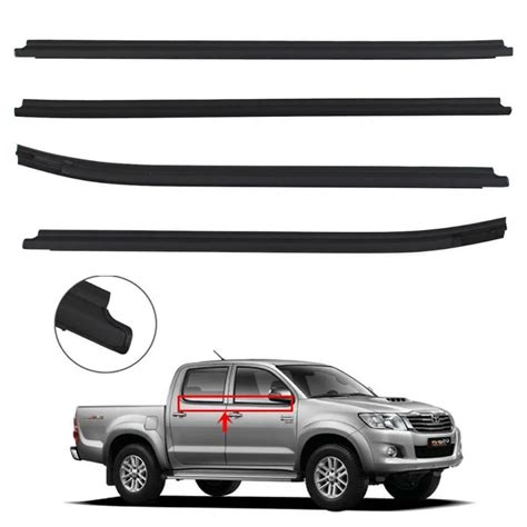 Weatherstrip Window Door Belt Moulding Seal Toyota Hilux Kun Vigo Mk