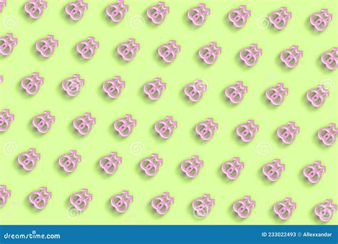 Male Homosexuality Symbol Gay Glyph Doubled Male Sign Stock Illustration Illustration Of