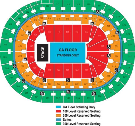 Moda Center Seating Chart With Seat Numbers Two Birds Home