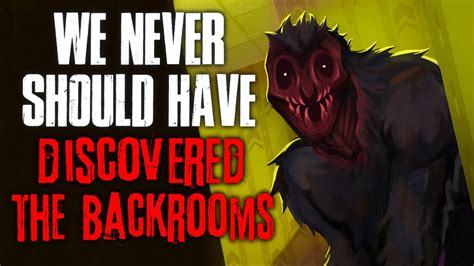 "We Never Should Have Discovered The Backrooms" Creepypasta - YouTube