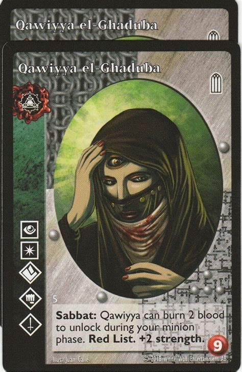 Qawiyya El Ghadl X2 Salubri Antitribu Heirs To The Blood Reprint 2 R2