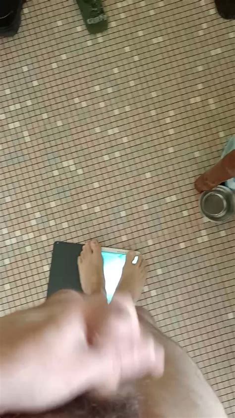 Crushing Tablet Under My Feet