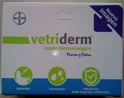 Jabón Vetriderm Bayer Dermatológico Para Perro Y Gato 100gr MercadoLibre