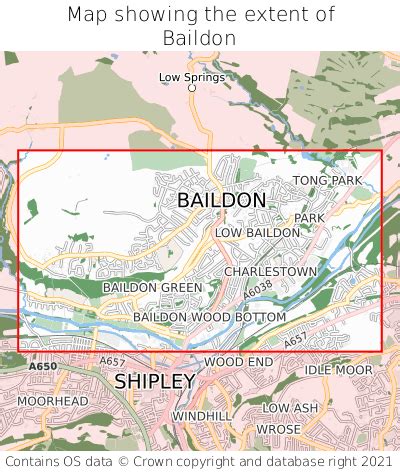 Where is Baildon? Baildon on a map