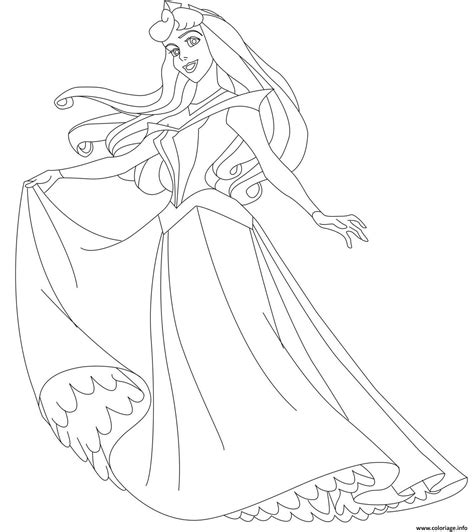 Coloriage Aurore Princesse 74 Dessin Princesse à Imprimer