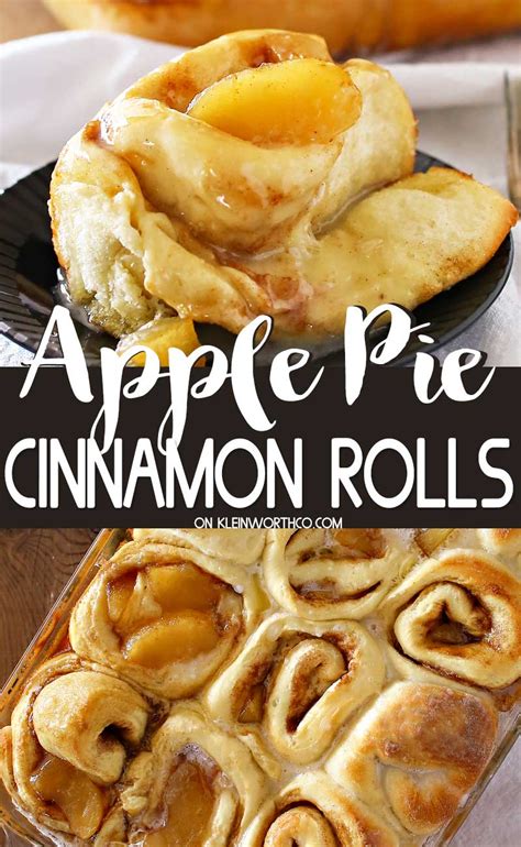 Cinnamon Rolls With Apple Pie Filling Yummi Haus