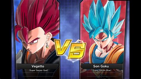 Xenoverse Requested Match Pc Vegetto Ssjg Vs Goku Ssjb Youtube