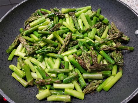 Gr Ner Spargel Gebraten Von B Rste Chefkoch