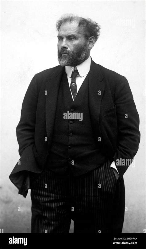 Portrait Of Gustav Klimt 1862 1918 By Moritz Nähr 1917 Stock Photo