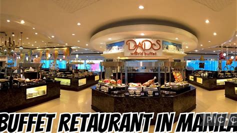 Dads Buffet Restaurant In Malate Manila Rose Arevalo Youtube