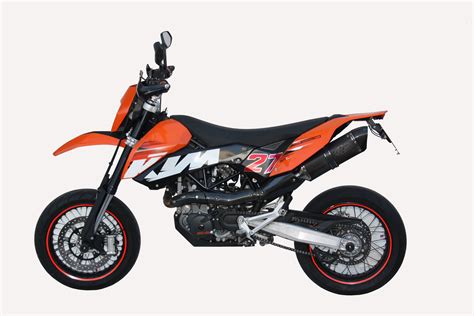 Ktm Smc Slip On X Black Oval Exan Auspuff