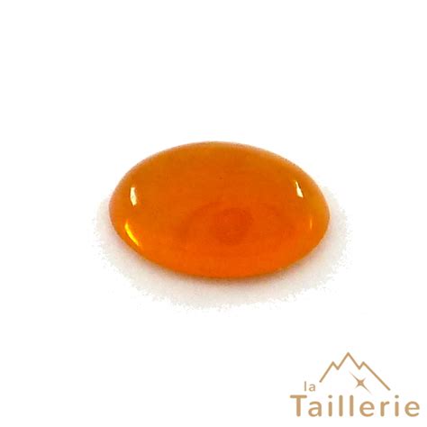 Opale de feu cabochon 1 23 carat PI OPA20 Vente de pierres précieuses