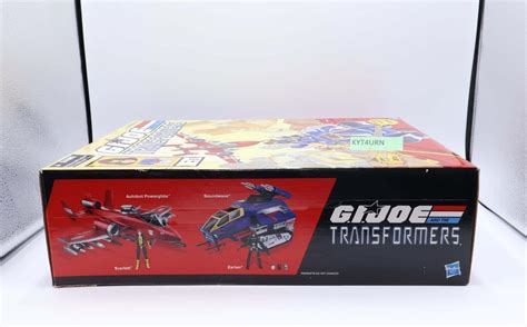 Soundwave Powerglide Gi Joe Transformers Sdcc Hasbro New Misb