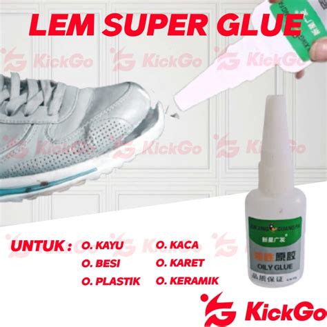 Jual Kickgo Lem Setan Super Glue Alteco Serbaguna Cairan Perekat Untuk