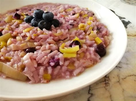 Risotto Ai Mirtilli E Provola Rossociliegia