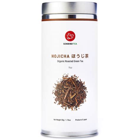 Buy Senbird Organic Hojicha Roasted Green Tea Japanese Houji Cha Tea