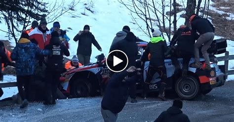 Wrc Rallye Monte Carlo Best Of Crashes Mistakes Rallysupport