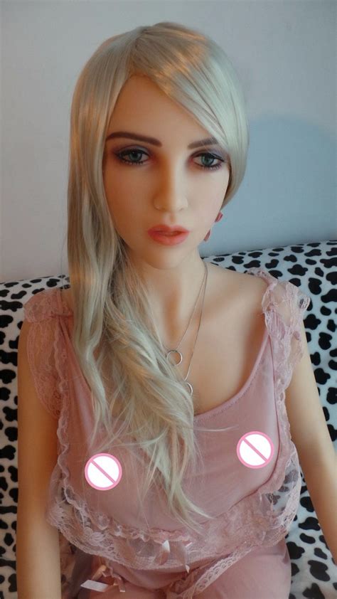 165cm Newest Head Full Silicone Anime Blonde Sex Doll For Men Love