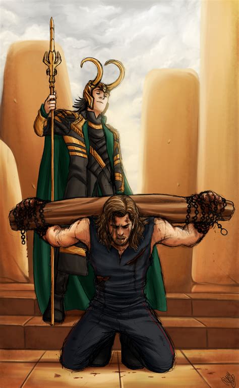 Thor and Loki - Blood Brothers by Renny08 on DeviantArt