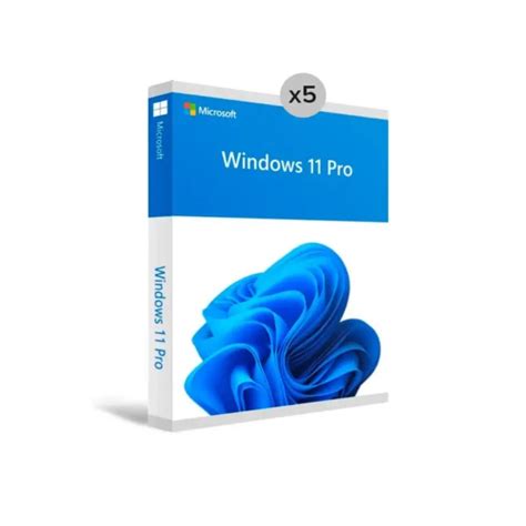 Kit de Legalización x 5 dispositivos Windows 11 Pro Activación por