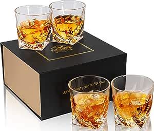 Kanars Whiskyglas Set Loodvrije Kristallen Whiskey Glazen Voor Martini