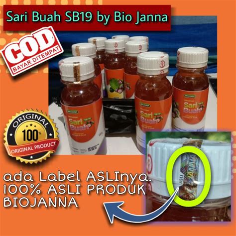 Jual 100 PRODUCT ASLI Prebiotik Sari Buah SB19 Obat Herbal