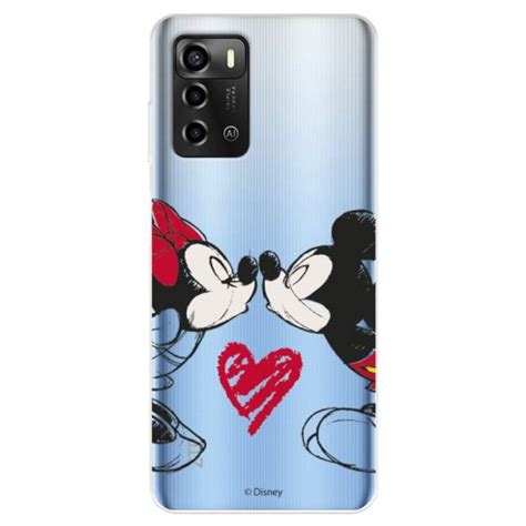 Funda Para Zte Blade A Oficial De Disney Mickey Y Minnie Beso