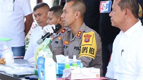 Tangkap Terduga Pengedar Narkoba Satnarkoba Polres Sergai Amankan 2 7