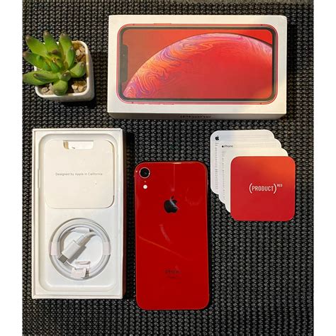 Jual IPhone XR 256GB 128GB 64GB Fullset Second Mulus 100 Original IBOX