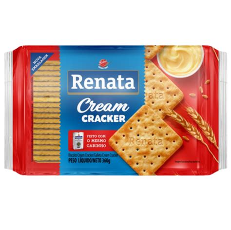 Biscoito Cream Cracker Renata Pacote 360g