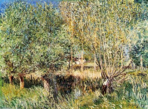 Reproductions De Qualit Mus E Willows Sur Les Banques De L Orvanne