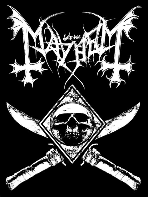 Mayhem | Black metal art, Black metal, Metal band logos